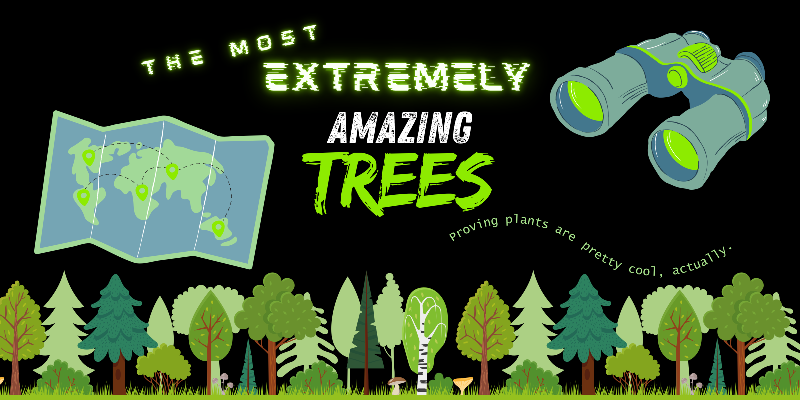 The Most Extremely Amazing Trees: Proving plants are pretty cool, actually.